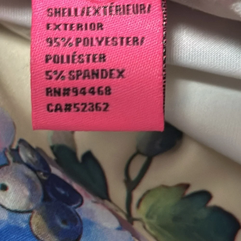 Betsey Johnson Blue Pink Sleeveless Fit and Flare Mini Dress - Picture 8 of 8